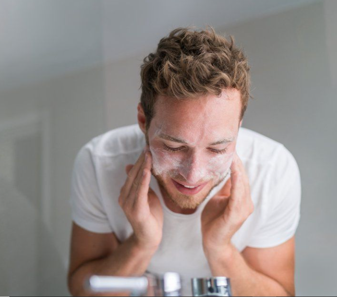 best skin care routine for men natural