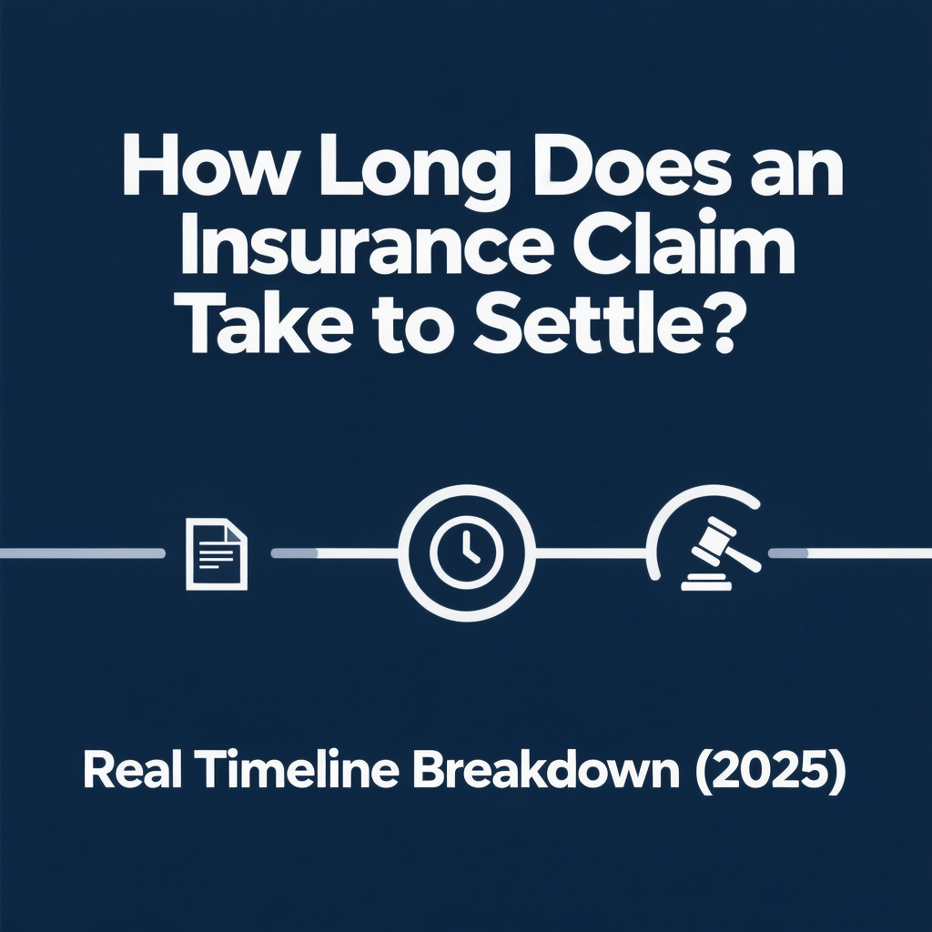 How Long Does an Insurance Claim Take to Settle? Real Timeline Breakdown (2025)